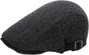 [CHILDWEET] 1pc Men's Peaked Cap Vintage Hats for Men Outdoor Hat for Men Bonnet for Men Newsboy Snap Hat Mens Cotton Flat Cap Classic Flat Newsboy Vintage Beret Vintage Cap Woolen Beret Cap