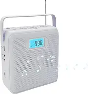 All-in-One Personal CD Player: CD/USB/Bluetooth Playback, A-B Repeat, CD/MP3 Recording, Speed Control 50%~150%, LCD Display, FM Radio, Battery Powered - Model L1