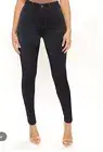 Fashion Nova SZ 7 Tall Eva Super Soft Curvy Skinny Jean Indigo NWT