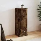 vidaXL Highboard Smoked Oak 36x35.5x103.5 cm Engineered Wood HEE