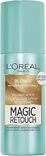 L'Oreal Paris Magic Retouch Temporary Root Concealer Spray - Blonde (Instant Grey Hair Coverage)