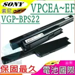 SONY 電池-索尼 VGP-BPL22 VPC-EA1S1E VPC-EA1A1ZE VPC-EB1S0E VPC-EB1E0E VPC-EC1M1E PCG-9111L BPS22 VPC-EB1S1E/BJ VPC-EB1S1E/WI VPC-EB1Z1E VPC-EB1Z1E/B VPC-EB21FDBQ VPC-EB21FDWI VPC-EB21FG/PI VPC-EB23FG/WI VPC-EB25FW VPC-EB26FG/P VPC-EB27FDG VPC-EB27FDL