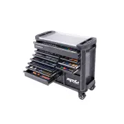 SP Tools 408Pcs Tech Ser Master Technician Roller Cabinet Toolkit - Metric Only