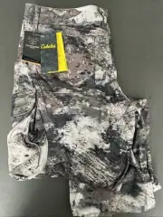 Cabela’s O2 Octane Men’s Camo Cargo Pants 32x32 Hunting Truetimber Green Brown