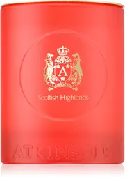 Atkinsons Scottish Highlands candle 200g