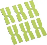 rockible 6 Pieces Tennis Racket Balance Silicone H-Shaped Power Strips