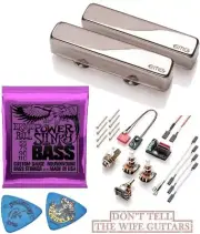 EMG Robert Trujillo RT Rip Tide Set Chrome Active Jazz J Pickups (POWER SLINKY )
