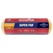 Wooster R242-9 Super/Fab Yellow Fabric Paint Roller Cover 9 W x 1 Nap in.