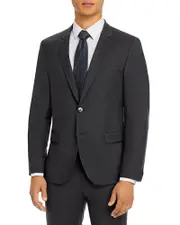 Boss Hugo Arti Stretch Wool Extra Slim Fit Suit Jacket