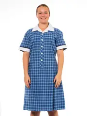 Snr Blue/White Summer Dress
