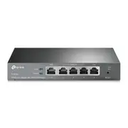 TP-LINK TL-R605 SafeStream Gigabit Multi-WAN VPN Router PPPoE 1 WAN 3 Changeable WAN/LAN Ports 10BASE-T, Centralised Cloud, OMADA