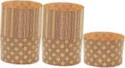 STARTIST 100 Pieces Baking Cupcake Cups Cupcake Liners No Smell Muffin Baking Liners Paper Cups for Holiday Festivals Party Engagement, C, 9cmx8.5cm