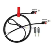 Kensington ClickSafe Keyed Twin Laptop Lock (64638)