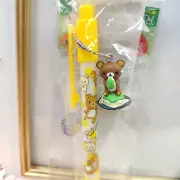 San-X Rilakkuma Ballpoint Pen Kuma Zunda Mochi Mascot Charm Limited Pen Japan