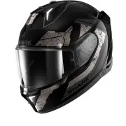 SKWAL i3 Rhad Black Chrom Anthracite KUA Full Face Helmet