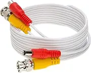 EZONEDEAL All-in-One BNC Video and Power Security Camera Cables BNC Extension Surveillance Camera Cables for CCTV Camera DVR Security Systems