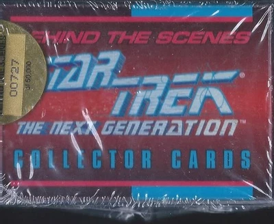 1993 Skybox Star Trek The Next Generation Behind the Scenes Collector Cards