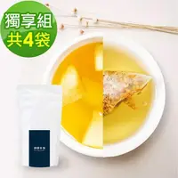 在飛比找PChome24h購物優惠-順便幸福-黃金蕎麥茶+果香綠茶各10包/袋，共4袋(蕎麥 綠