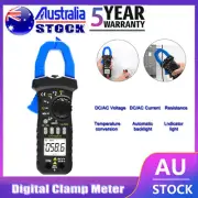 Digital LCD Clamp Meter DC/AC Current Multimeter Amp Volt Tester 6000 Counts AU