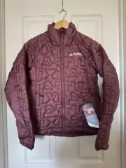 adidas Women’s XS TERREX XPERIOR PRIMALOFT LF INSULATED JACKET Crimson IM8192