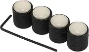 ULDIGI 4pcs Metal Round Volume Knobs Electric Guitar Bass Volume Knobs Metal Control for Guitar Parts