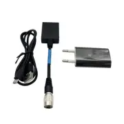 New Nikon Total Station Bluetooth Adapter Data Cable Hirose 6-pin USB