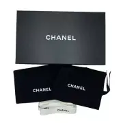 New Chanel Shoe Box Storage With Pair of Drawstring Bags and Ribbon