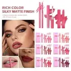 3pcs/set Velvet Lipstick Lip Gloss Waterproof Matte Liner Lip Lipstick. M3W0