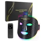 LED Light Therapy for Face, 7 Colors LED Face Mask Near Infrared Red Light Th...