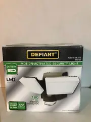 defiant motion activated security light led 180 degrees wide motion detection