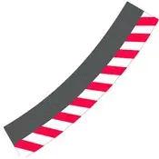 Carrera 20580 Evolution/Digital OS Shoulder for Hi-Bank Curve 4/15 14pc