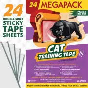 Cat Scratch Deterrent Tape – Double Sided Sofa Anti Scratching Sticky Tape – ...
