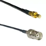 RG174 SMB MALE to BNC FEMALE Coax RF Cable USA-Ship Lot