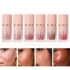 Matte Glitter Face Liquid Blusher Smooth Cheek Eye Blush Mousse F4Q0
