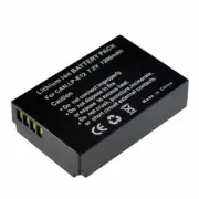 Battery for Canon LP-E12 LC-E12 EOS 100D EOS M EOS M2 EOS M10 M100 Rebel SL1