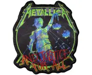 Metallica And Justice For All Printed Iron On Patch (Multicoloured) - RO12948