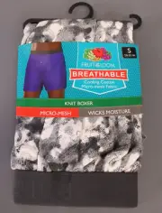 Men s Breathable Cooling Micro-Mesh Knit Boxer 1 Pack for 2 size S