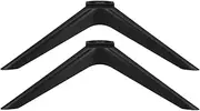HOLIDYOYO 2pcs Tv Base Wire Trough Floor Network Cable Floor Tv Table Base Floor Wire Floor Frosted Window Film Matte Window Film Opaque Window Film Floor Stand Base Plastic Black