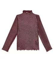 Bobo Choses Glitter turtleneck top