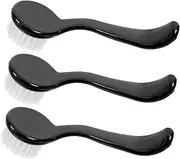 SHERCHPRY 3pcs Bristle Face Brush Facial Cleansing Tool for Gentle Exfoliation Cleaning Ergonomic Handle Travel Size Lightweight Portable