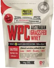 Protein Supplies Australia WPC Whey Protein Concentrate Unflavoured 500g