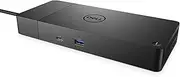 Dell WD19S Dock, USB 3.1, Type-C, Display Port, HDMI, 6 USB Ports, Gigabit Ethernet, 130W