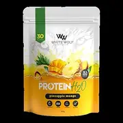 WHITE WOLF NUTRITION Protein H20 Pineapple Mango Powder, 705g, 30 Serves, 20.2g Protein Per Serve