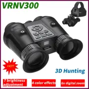 VRNV300 300M Infrared Night Vision Binocular 6X Digital Zoom 3D Hunting Telescop
