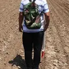 Fertilizer Spreader Handheld Fertilizer Dispenser for Backyard Broadcast