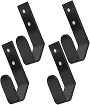 BRIGHTFUFU 4Pcs Wall Mounted Keyboard Holders Space Saving Design for Home Office Gaming Room Compatibility with All Keyboards Optimize Workspace Maximize Desk Space