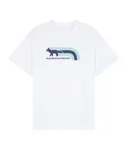 Maison Kitsuné Flash Fox Relaxed T-Shirt S,XS white