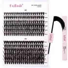 DIY Eyelash Extension Kit 200/240Pcs Lashes with Lash Bond and Seal Eyelash Glue