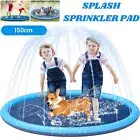 Sprinkler Water Mat Splash Play Pad Kids Inflatable Spray Pool Sea Outdoor Toy