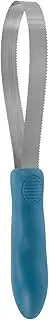 VANZACK Stainless Steel Horse Grooming Tool Serrated for Shedding and Itch Relief Durable Horse and Cattle Brush for Easy Coat Cleaning and Maintenance
